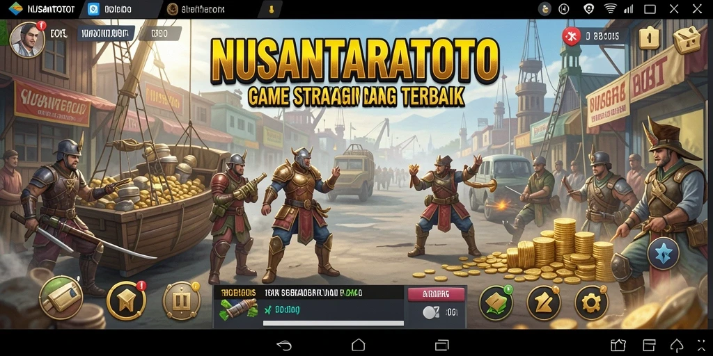Tampilan gameplay NUSANTARATOTO yang mengasyikkan dan strategis.