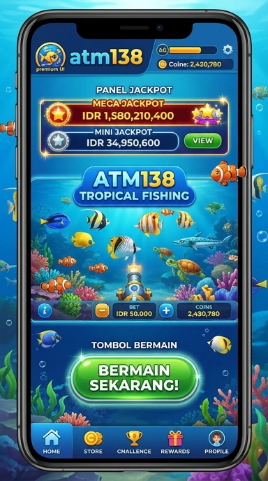 Tampilan daftar aplikasi di atm138 yang terorganisir dengan baik.
